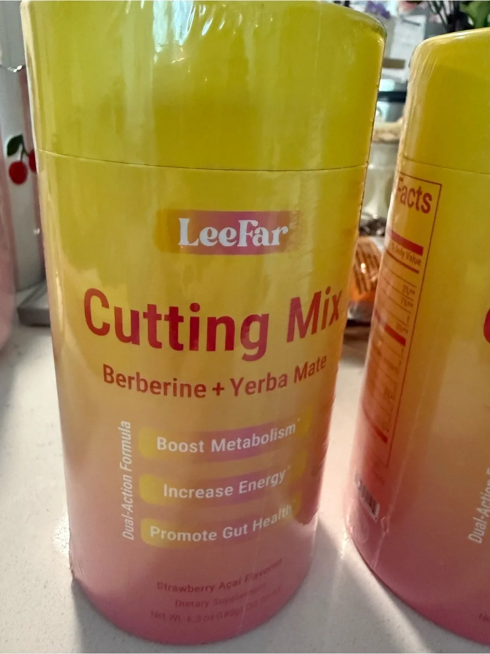 Yellow Cutting Mix - Berberine + Yerba Mate (2)